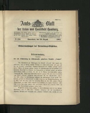 No. 134. 30. August. 1902.