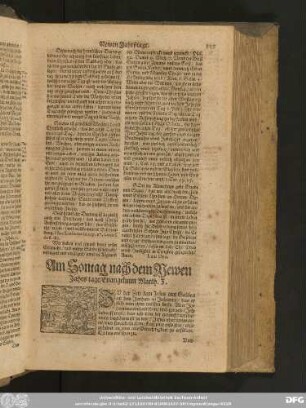 Am Sontag nach dem Newen Jahrstage/ Evangelium Matth. 3.