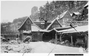 Mühle im Amselgrund mit Talwächter