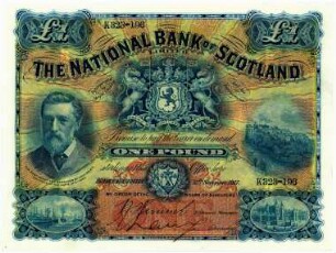 Geldschein, 1 Pfund, 12.11.1917