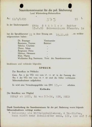 Stäbler, Otto