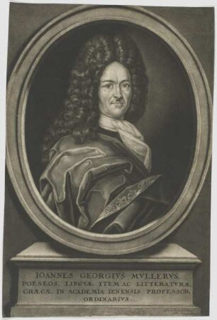 Bildnis des Ioannes Georgivs Mvllervs