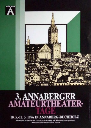Plakat "3. Annaberger Amateurtheatertage"
