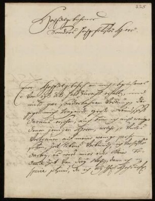 Brief von Helferich Müller an Johann Friedrich von Uffenbach. Kleudelburg, 24.9.1726