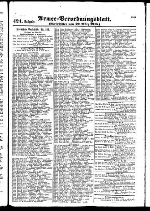 424.Ausgabe. Montag, 29. März 1915
