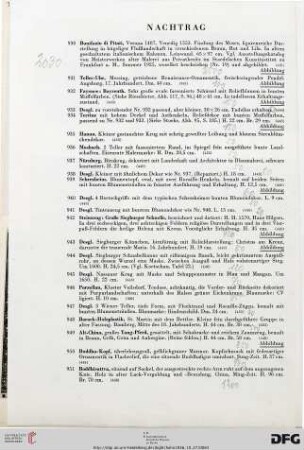 Nachtrag (Nr. 930-951)