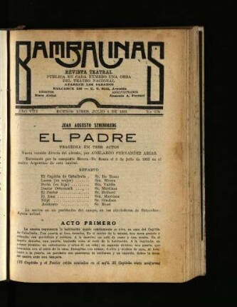 El padre : tragedia en tres actos
