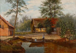 Ernst Lorenz-Murowana - Kürbisernte im Spreewald