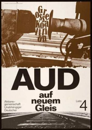 AUD, Landtagswahl 1968