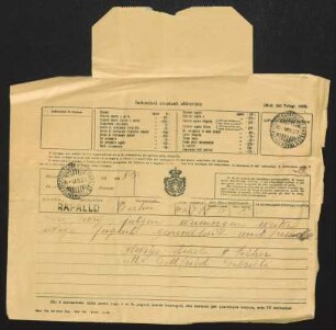 Brief von Hedwig Fischer, Samuel Fischer, Gottfried Bermann Fischer, Hildegard Fischer und Brigitte Bermann Fischer an Margarete Hauptmann