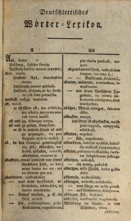 Lettisches Lexikon : Jn zween Theilen, Zweyter Theil