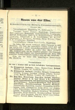 Elbschifffahrts-Berufs-Genossenschaft.