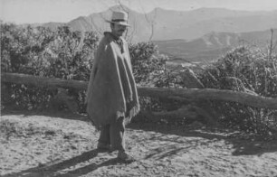 Männerportrait (Lateinamerika-Aufenthalte 1928/1942 – Album Das Vulkanland im Süden Kolumbiens. II. Teil, 1940)
