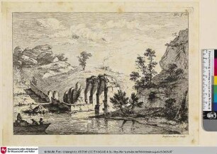 [Überreste eines Aquädukts; Vestiges d'Aqueduc]
