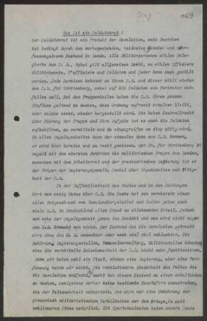 Erklärung über die Ziele des Soldatenrats