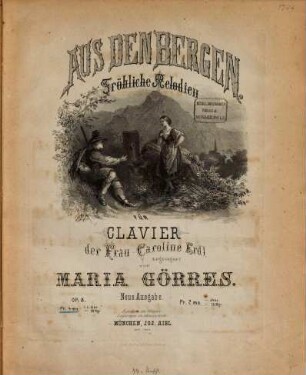 Aus den Bergen : für Clavier ; op. 8