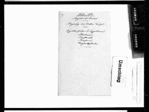 Expeditorstellen und Expeditoren (1823-1859)