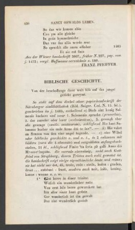 Biblische Geschichte.