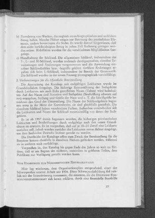 Vom Hamburger zum Norddeutschen Zentralkatalog