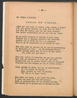 Cosas de viejos