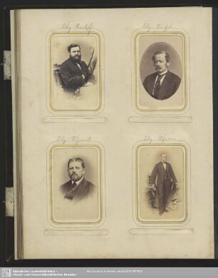 H. Hermann Rentzsch; Friedrich Raimund Sachße; Heinrich Louis Schmidt; Hermann Schnoor