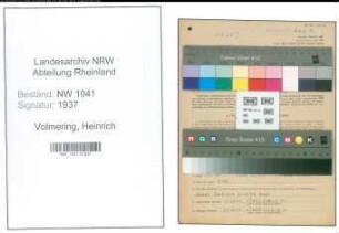 Entnazifizierung Heinrich Volmering , geb. 25.05.1913 (Kassierer)