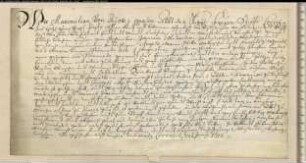 Corveyscher Lehnbrief für das Kloster Nazareth über zwei Güter vor Störmede und Eringhausen.