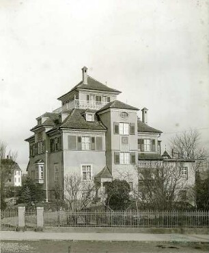Fischer, Theodor; Reutlingen; Haus E. Gminder - Straßenansicht
