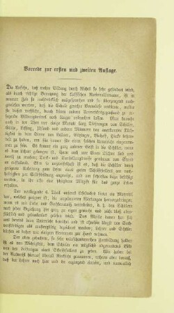 Vorrede zur ersten und zweiten Auflage