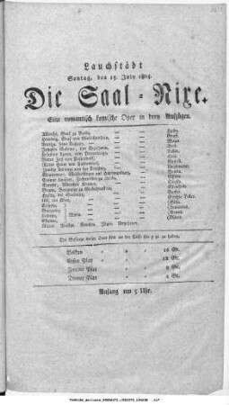 Die Saal=Nixe