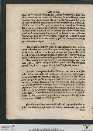 Thesis IX