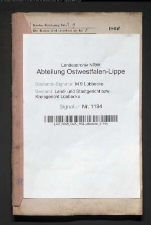 Erblasser: Spreen, Friedrich Wilhelm: