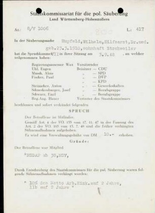 Hupfeld, Wilhelm