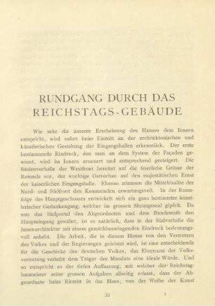 Rundgang durch das Reichtags-Gebäude