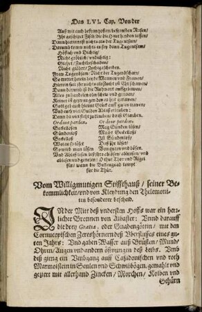[Das Sechs und fünfftzigste Capitel.]