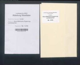 Katholische Gemeinde ./. lutherische und reformierte Gemeinde: Einkünfte und Rechte bei der Religionsausübung