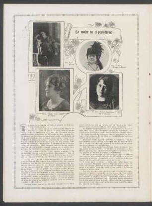 La mujer en el periodismo