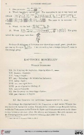 26: Koptische Miscellen, [3]