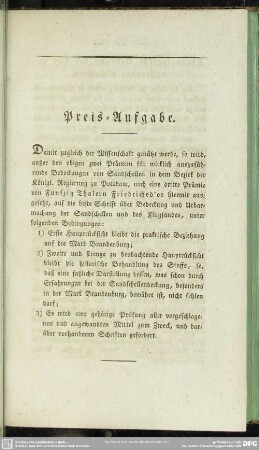 Preis-Aufgabe