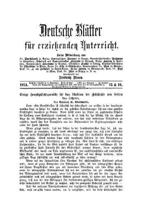 15/16: Heft 15/16