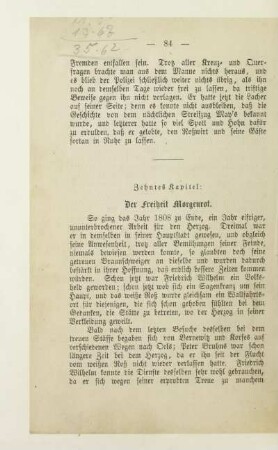 Zehntes Kapitel: Der Freiheit Morgenrot