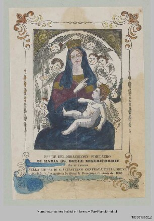 Madonna mit Kind (in San Sebastiano in Siena)