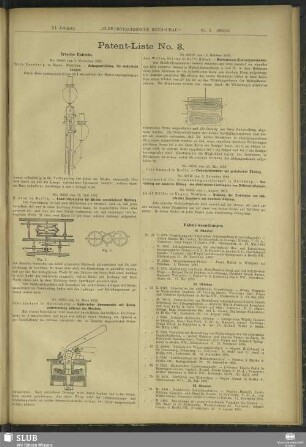 Patent-Liste No. 3