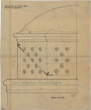 Fischer, Theodor; Icking - Schlederloh (Isartal); Landhaus Theodor Fischer - Kachelofen (Detail)