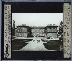 Florenz, Palazzo Pitti : Ansicht vom Garten