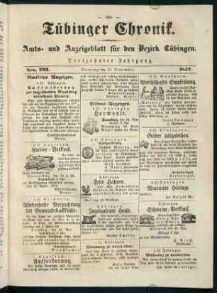 889-908, 15. November (Nr. 223) - 21. November (Nr. 227)