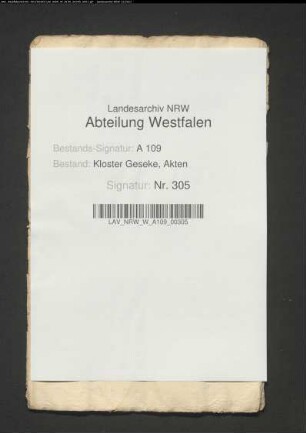 Protokoll über die Zahlung rückständiger Pachtgelder.