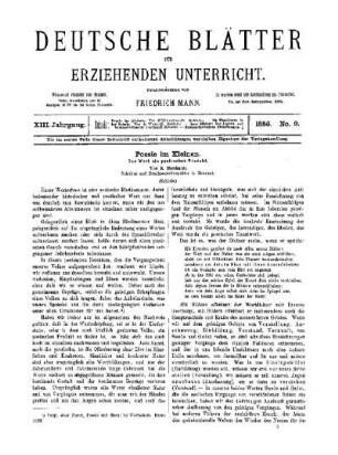 Poesie im Kleinen : (Schluss)