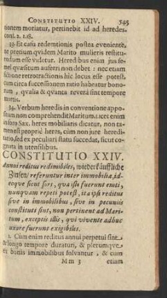 Constitutio XXIV.