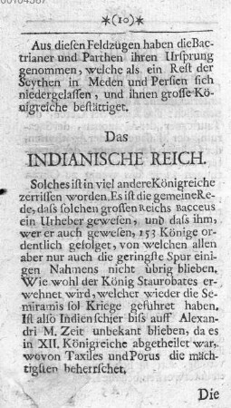 Das Indianische Reich